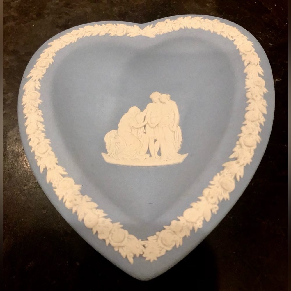 Wedgwood Jasperware Blue Candy or Trinket Dish